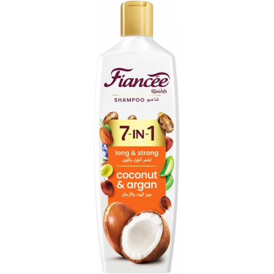 FIANCEE 7 IN 1 COCONUT & ARGAN SHAMPOO FOR LONG & STRONG HAIR 170 ML